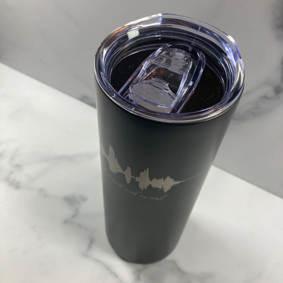 It Is Well With My Soul Soundwave 20oz Tumbler - Picture 4 of 5